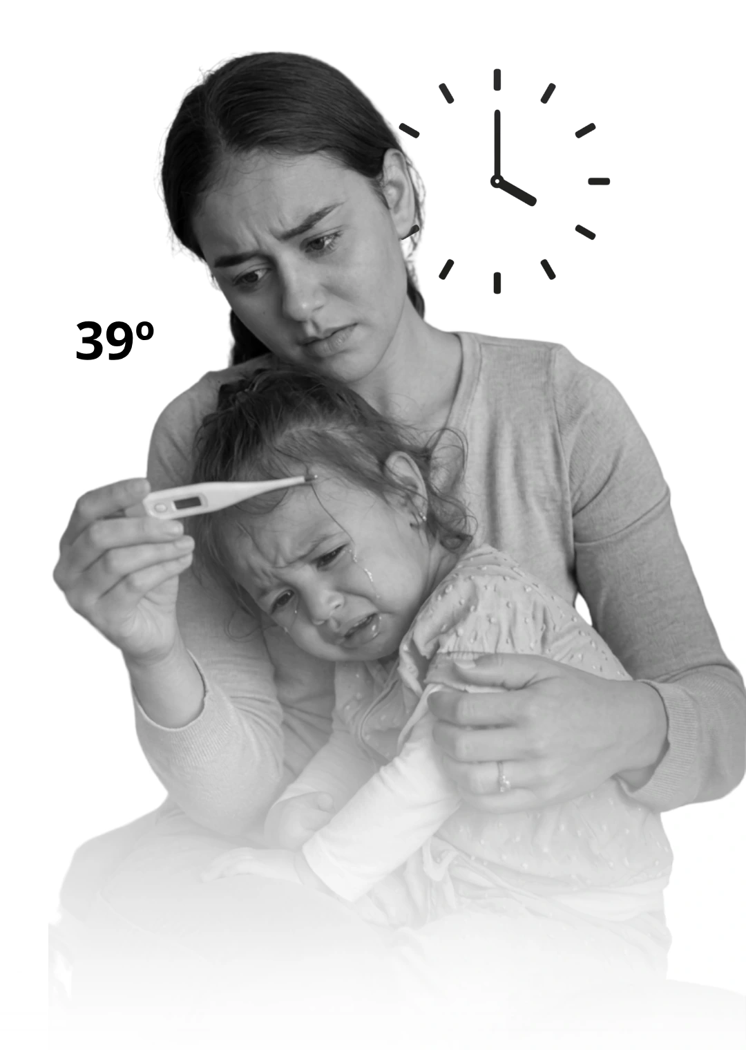 Mãe preocupada