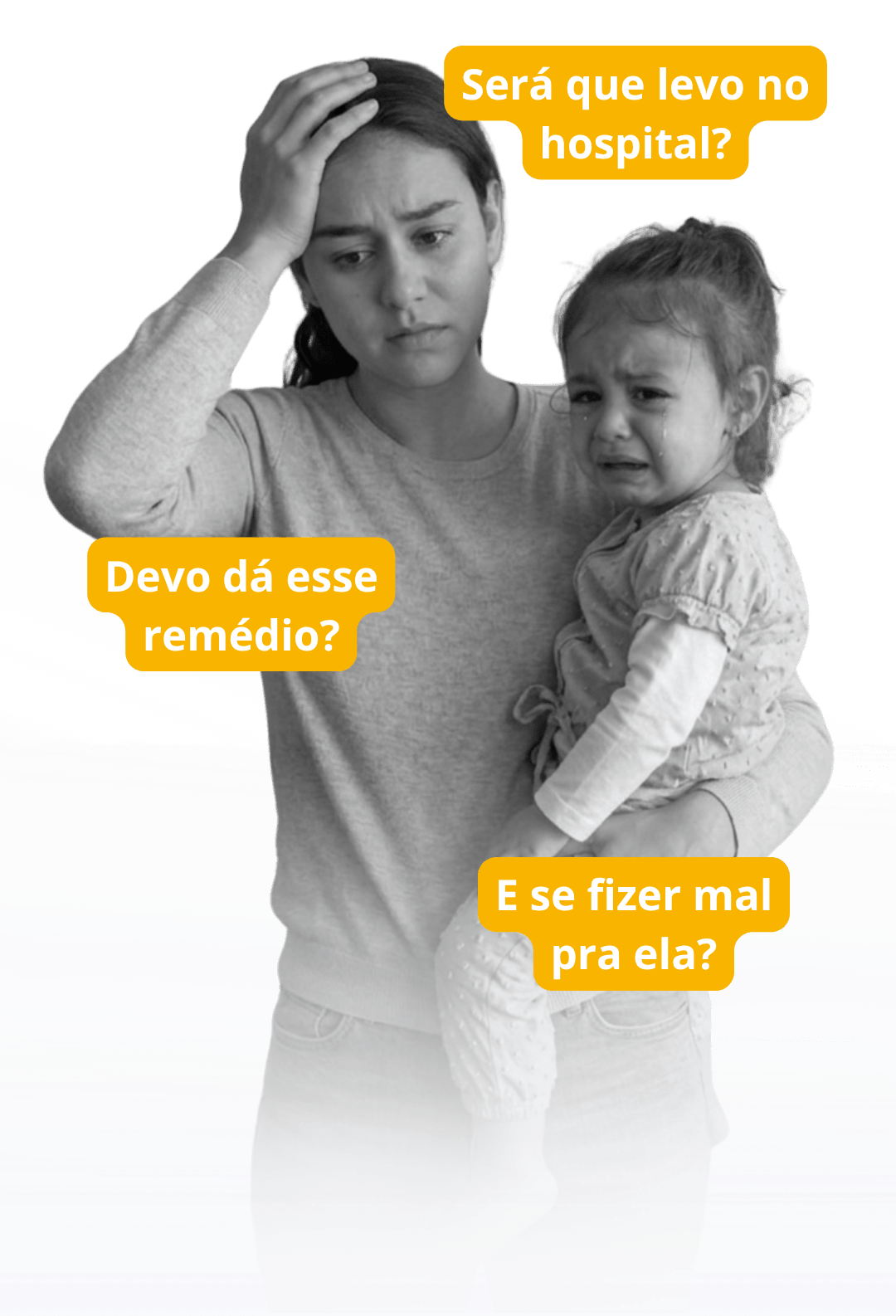 Mãe desesperada