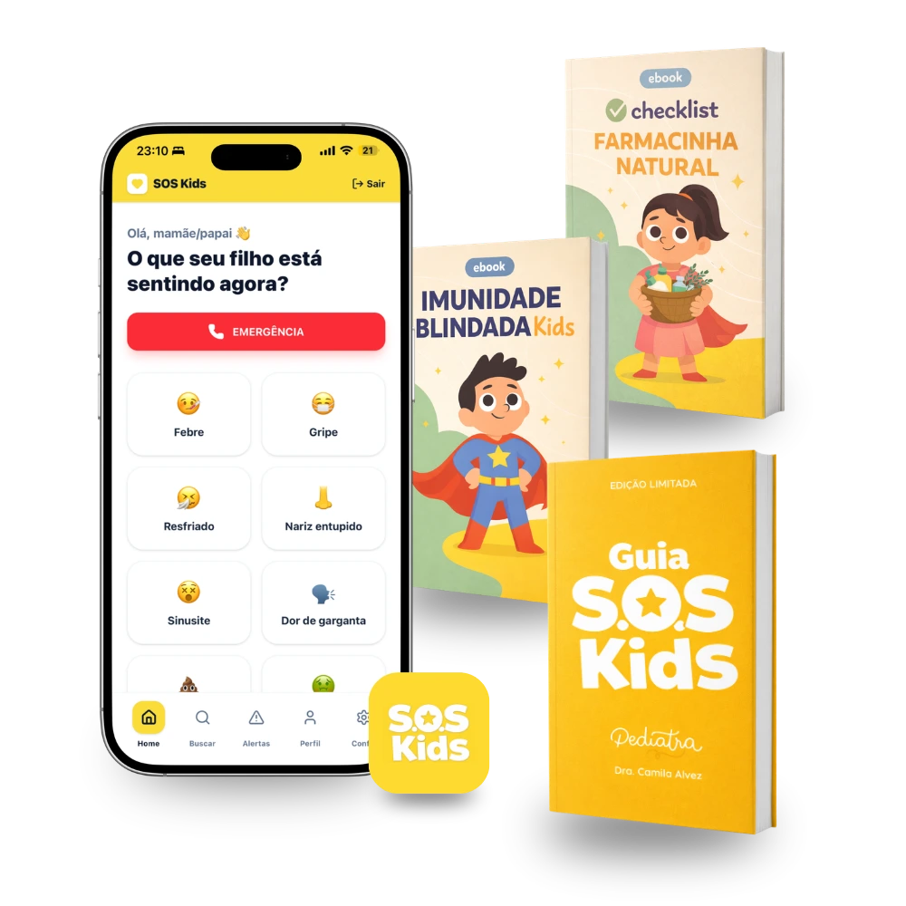 Mockup App SOS Kids